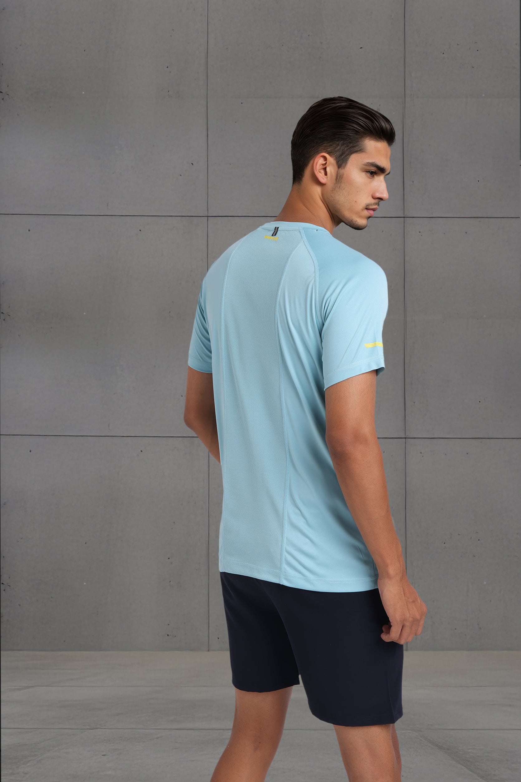 Light Blue Crew Neck
