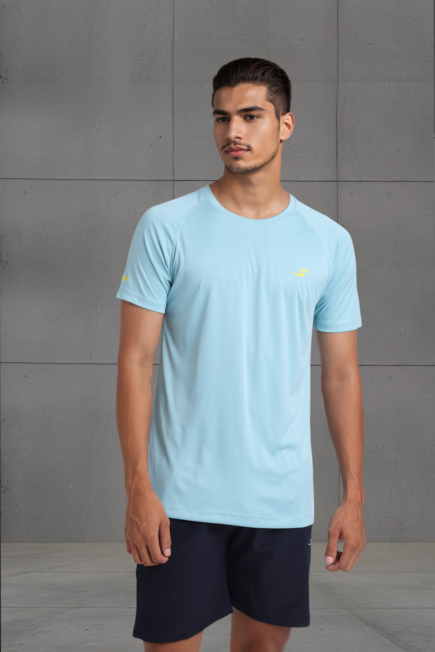 Light Blue Crew Neck