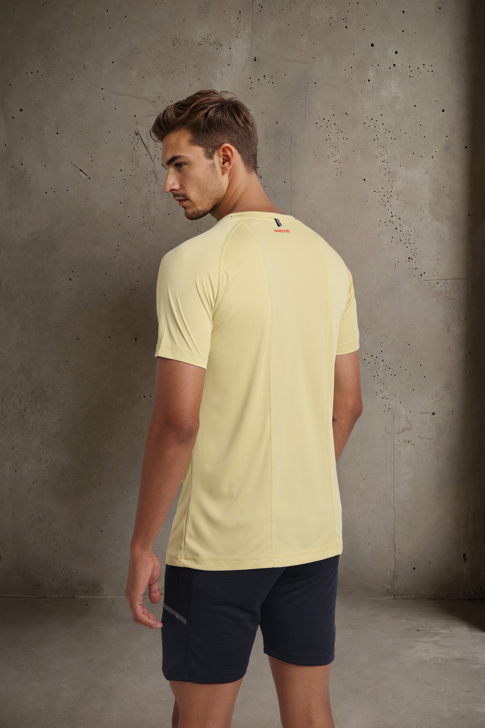 Yellow Crew Neck