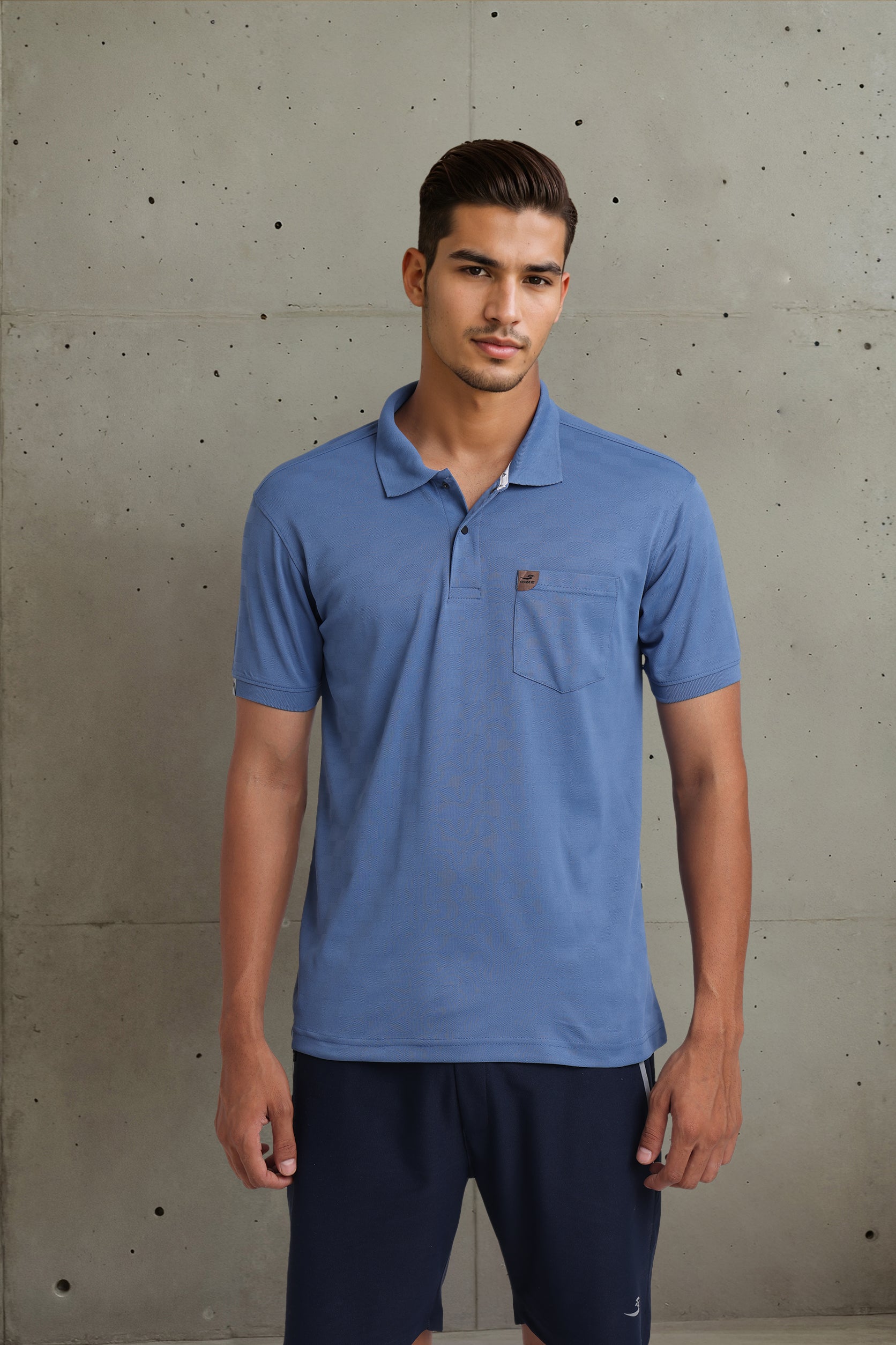 Classic Blue Polo