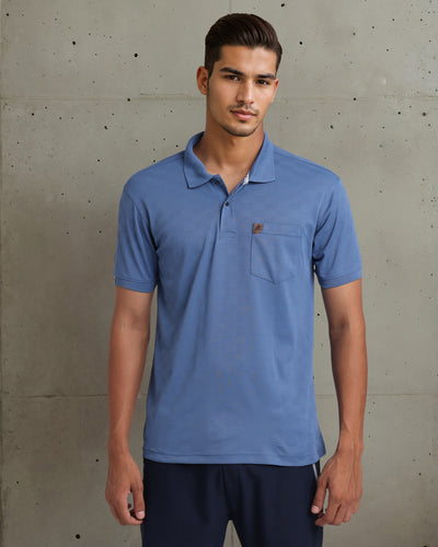 Classic Blue Polo