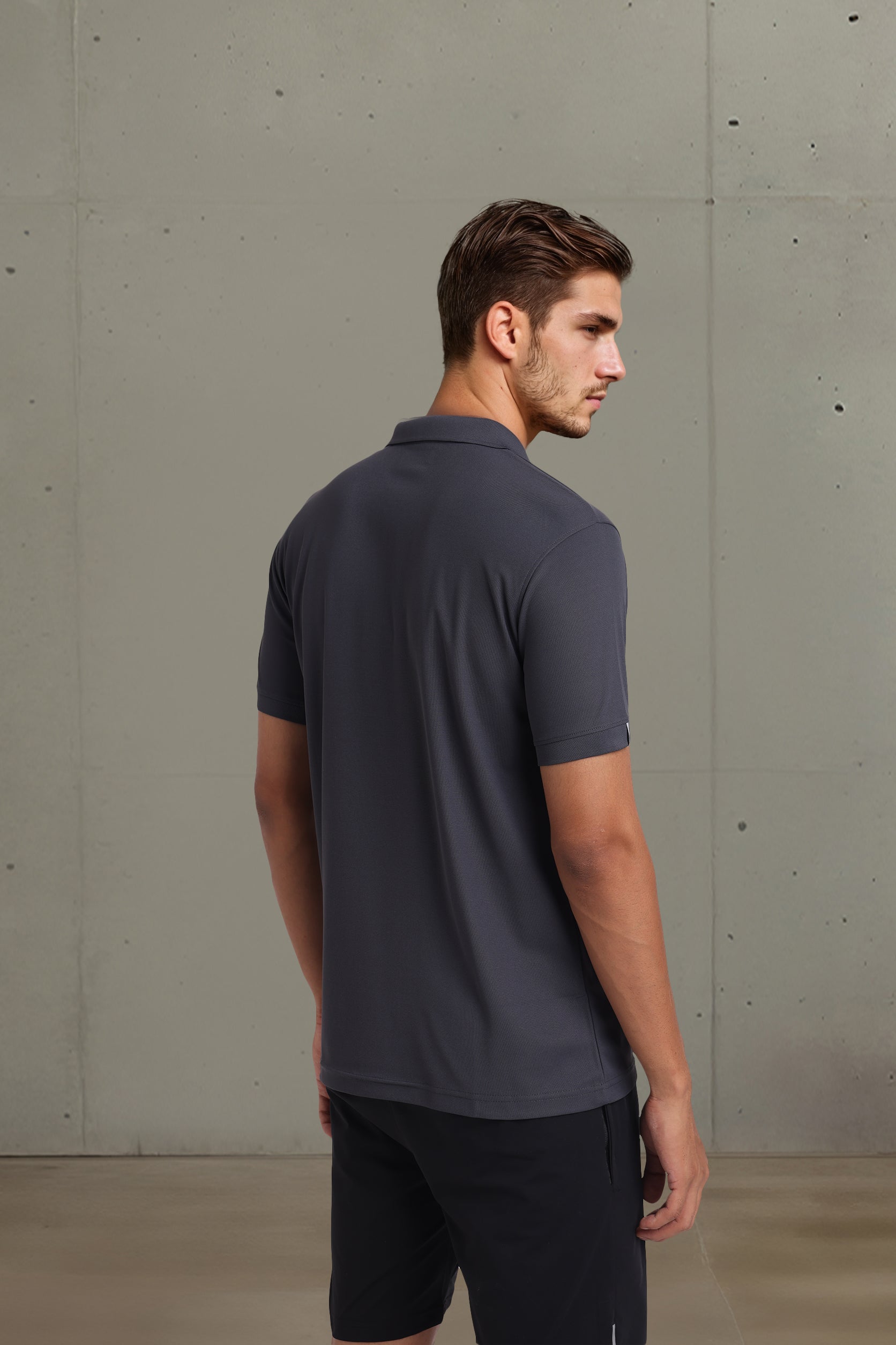 Dark Gray Polo