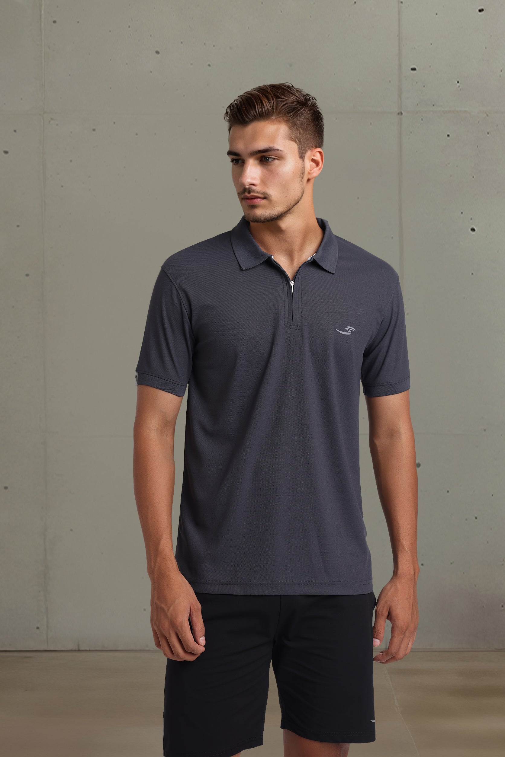 Dark Gray Polo
