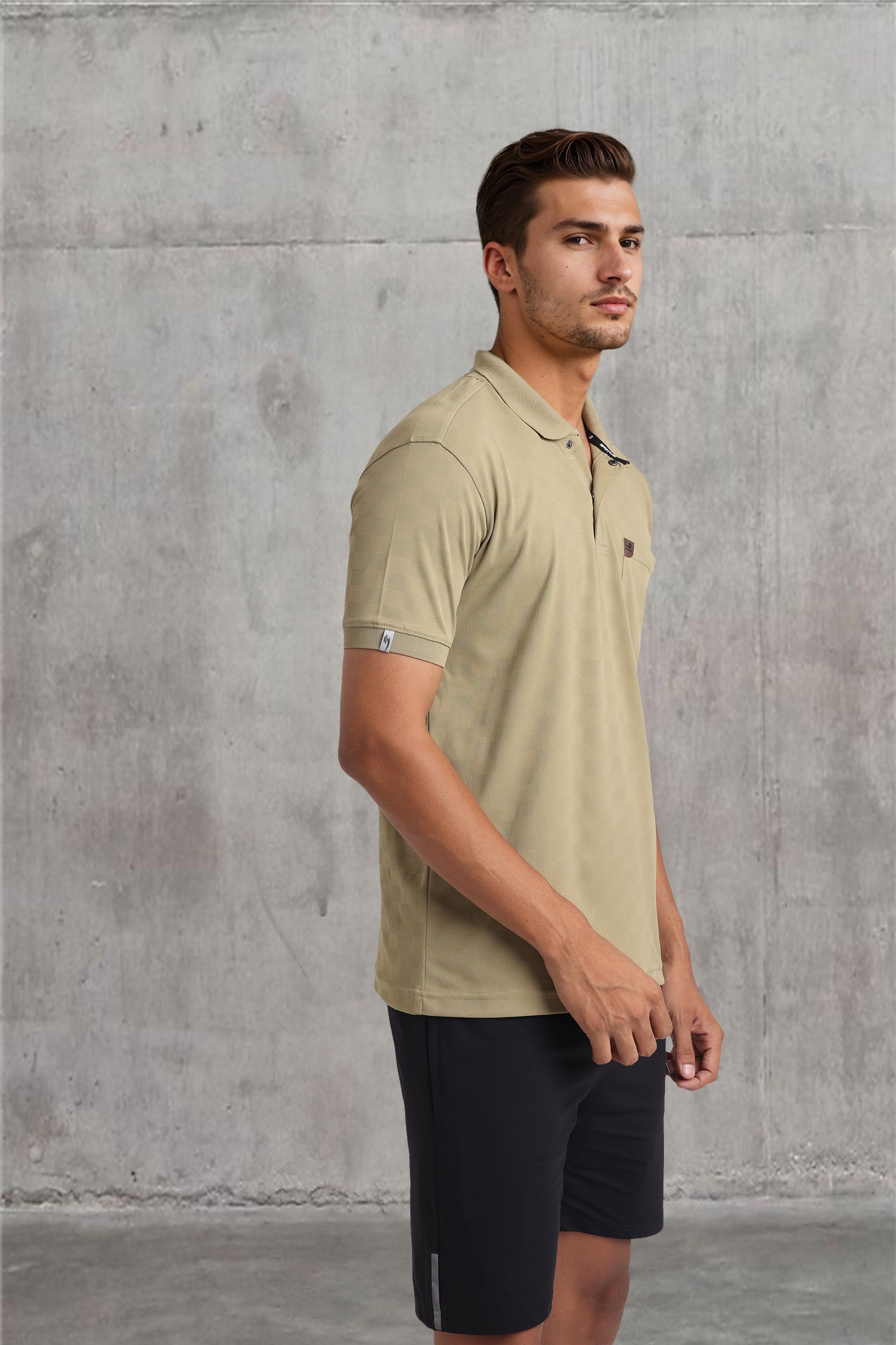 Classic Khaki Polo