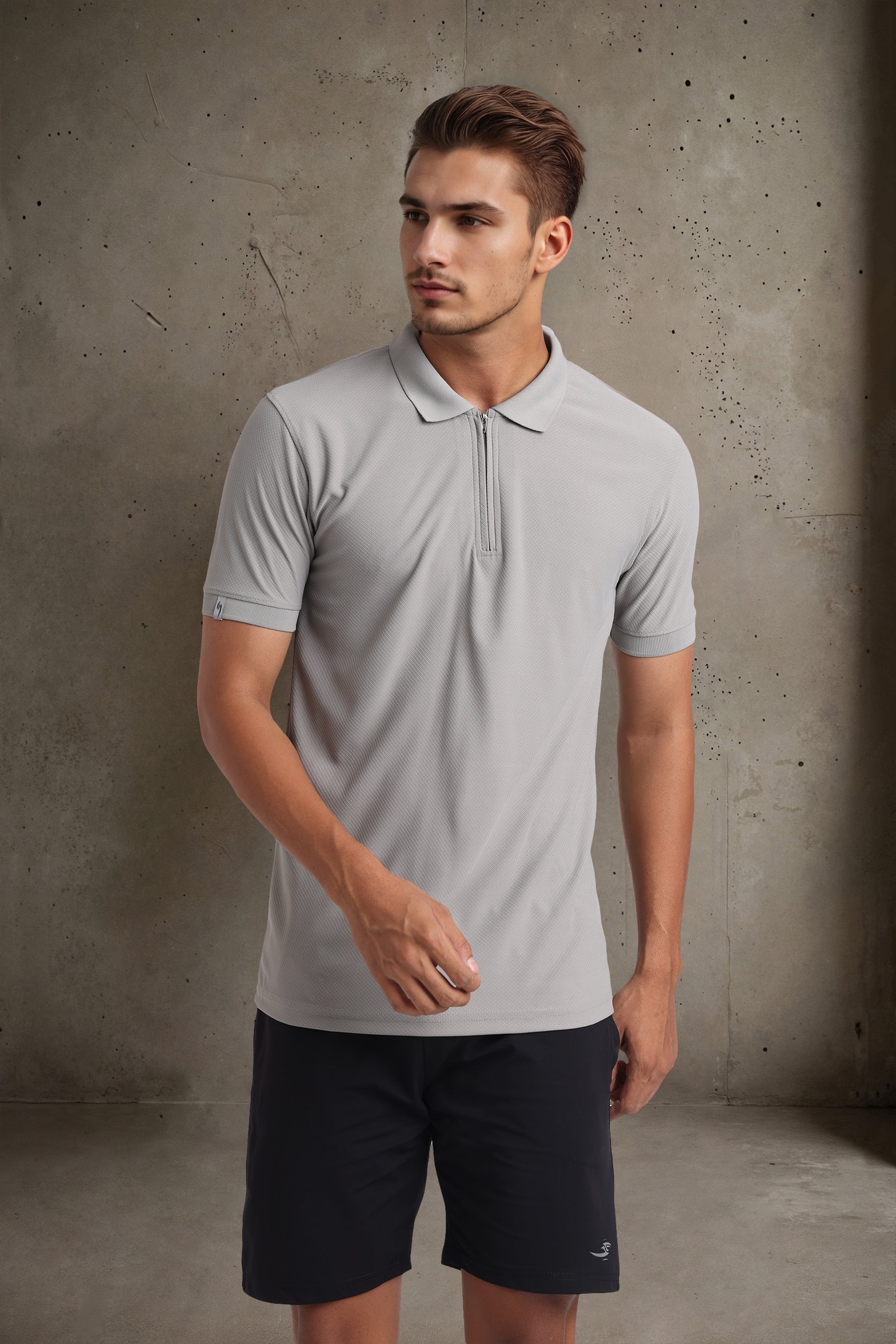 Timeless Gray Polo