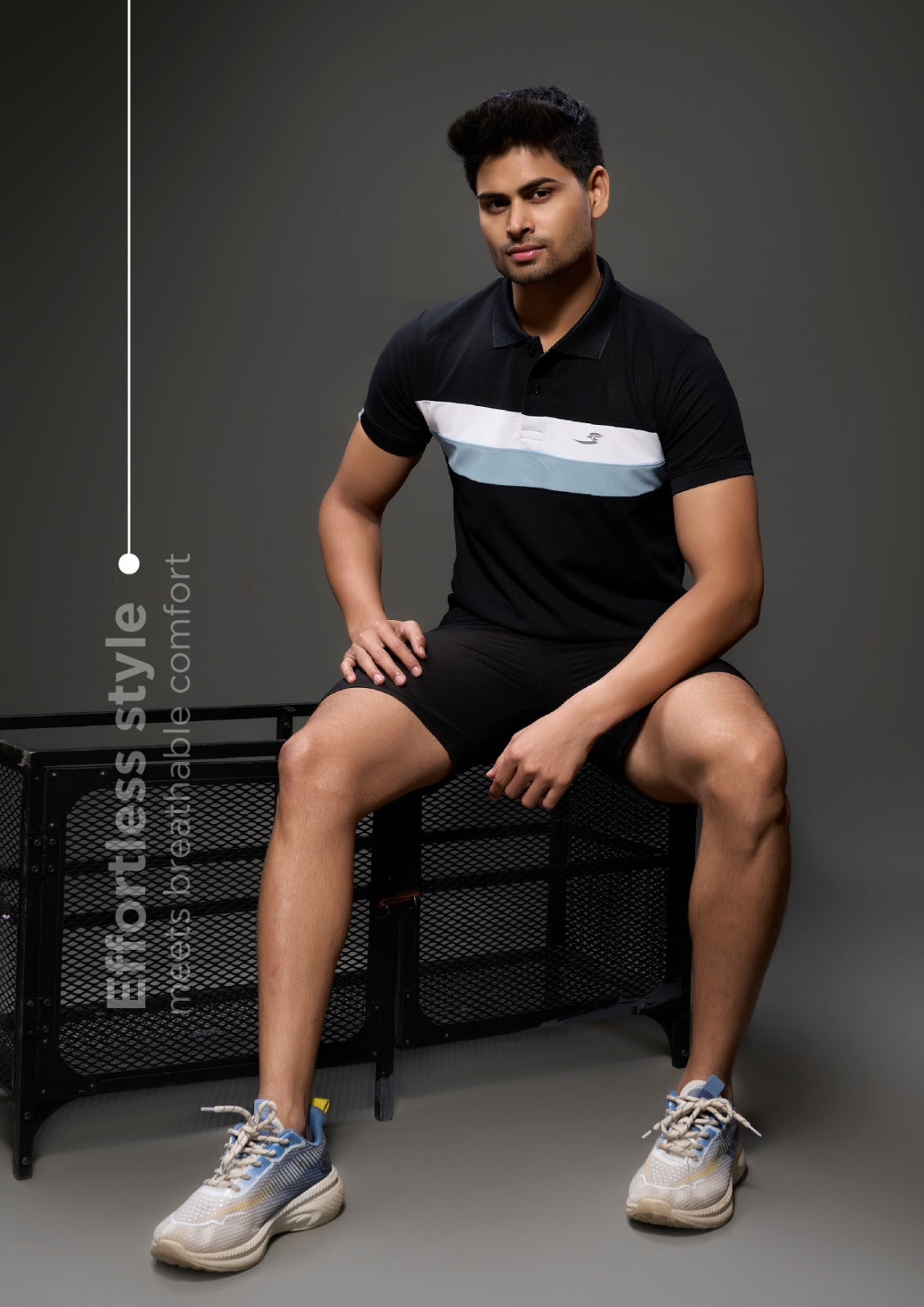 Men's Colorblock Polo T-shirt (PK 101)