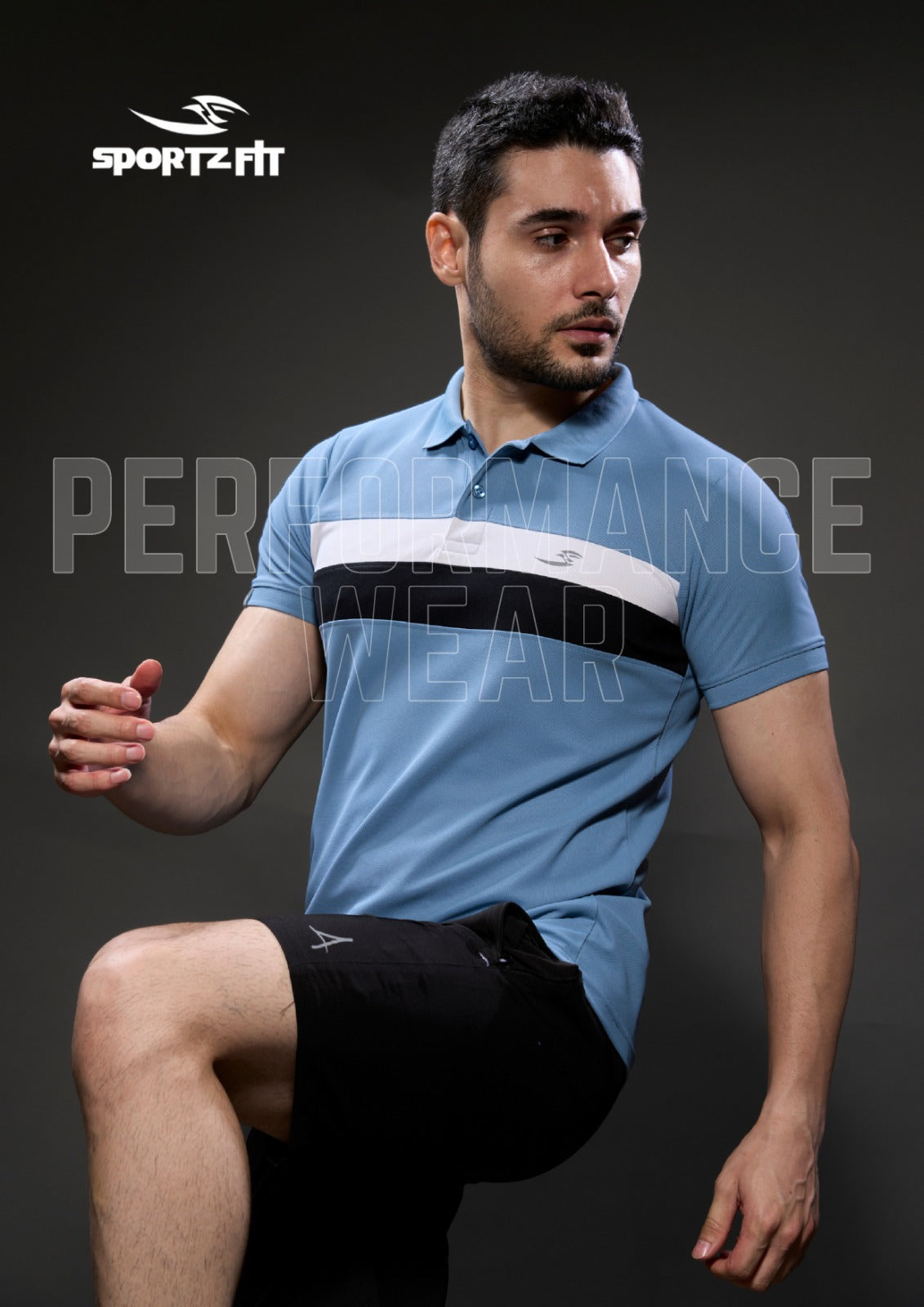 Men's Colorblock Polo T-shirt (PK 101)