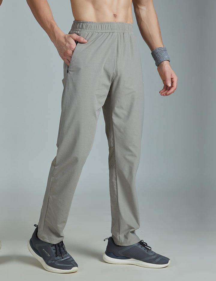Cloud-Cot Active Track Pant Light Grey – front