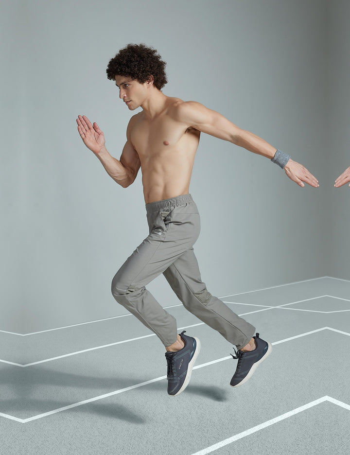 Cloud-Cot Active Track Pant Light Grey – in action