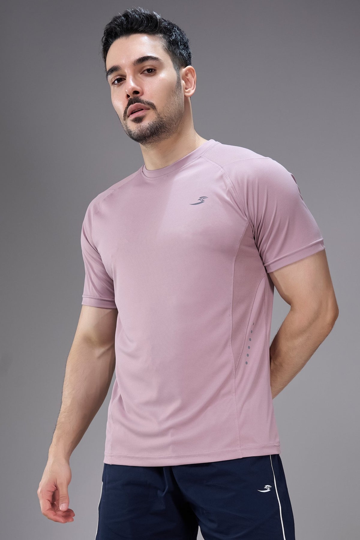 Short Sleeve Cool-Tech Tee – Dusty Pink