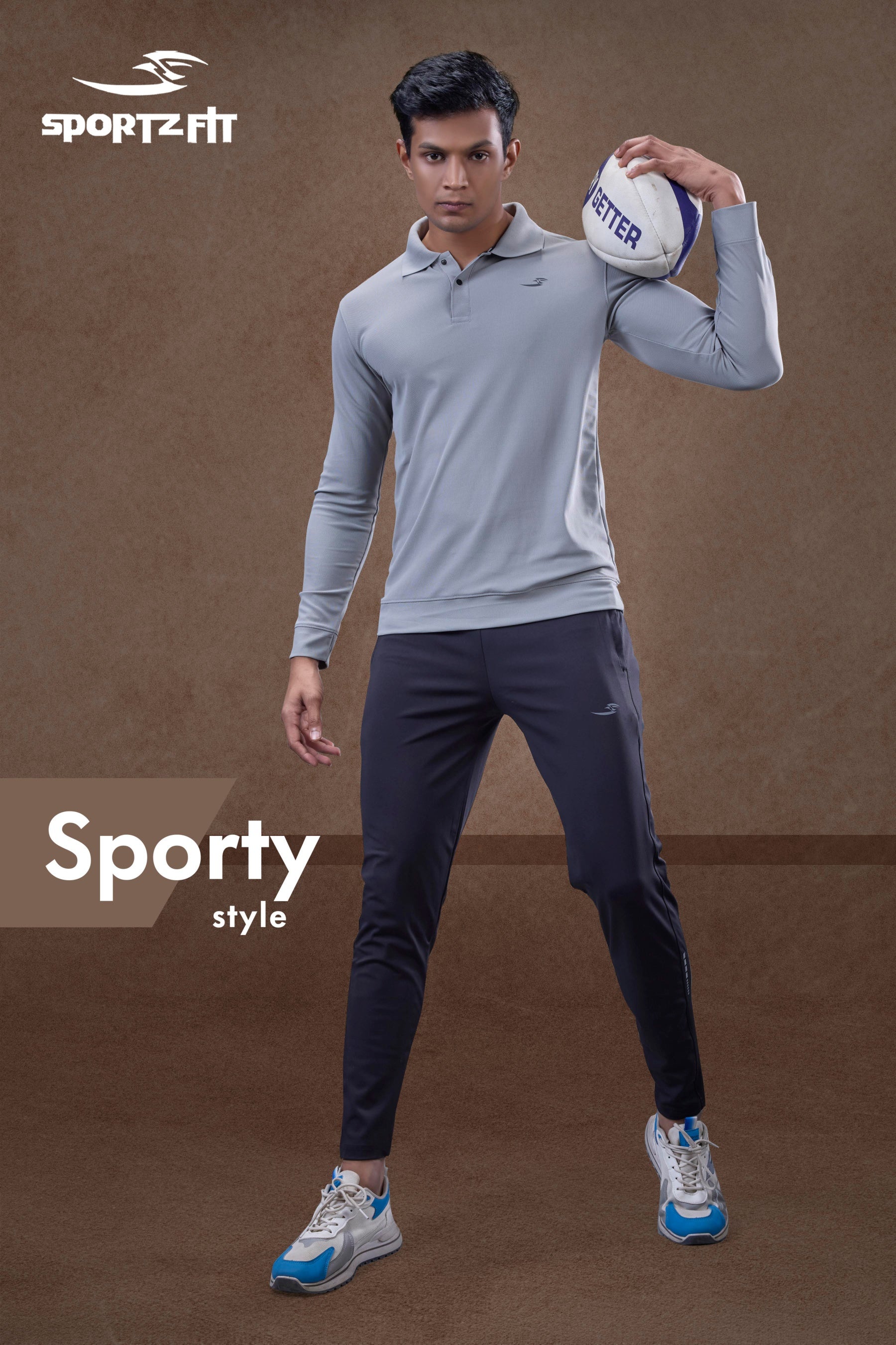 Men's Solid Polo T-shirt (PK 324)