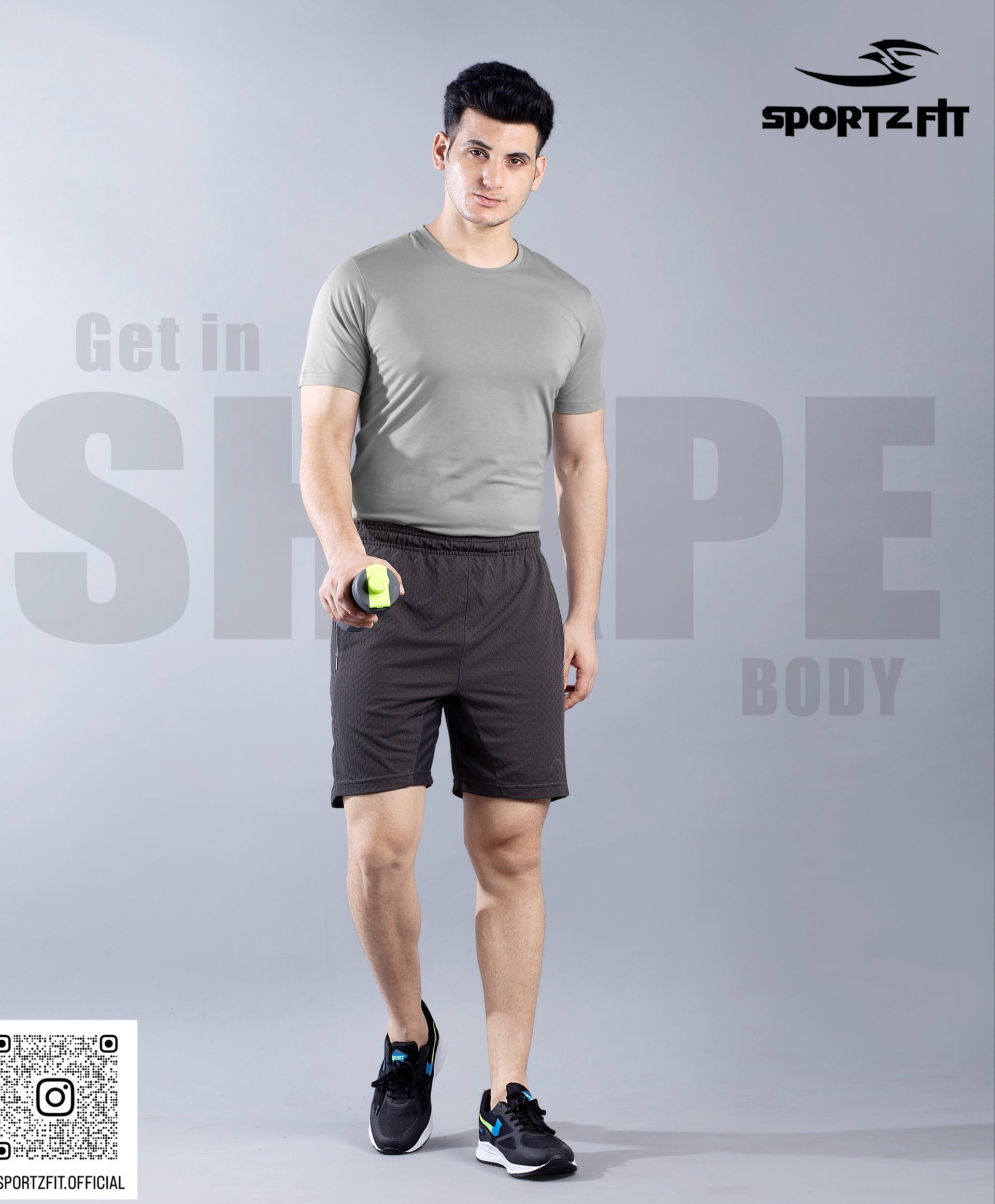 Solid Jaguard Shorts