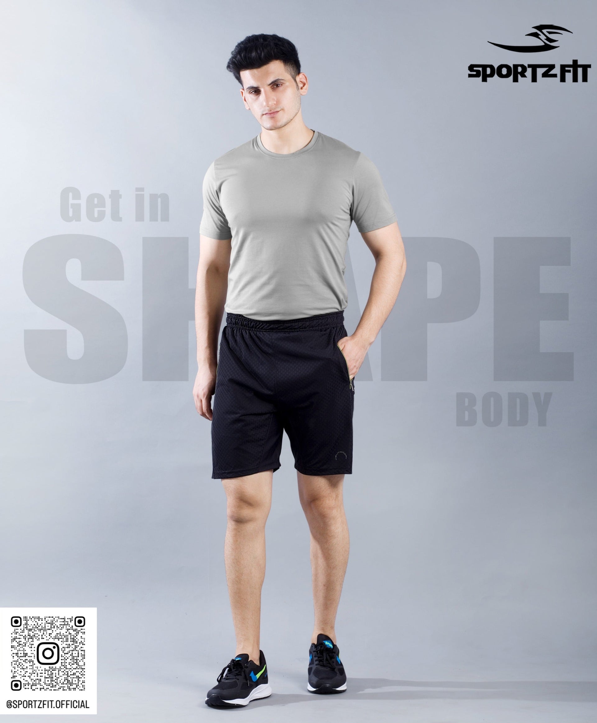 Solid Jaguard Shorts