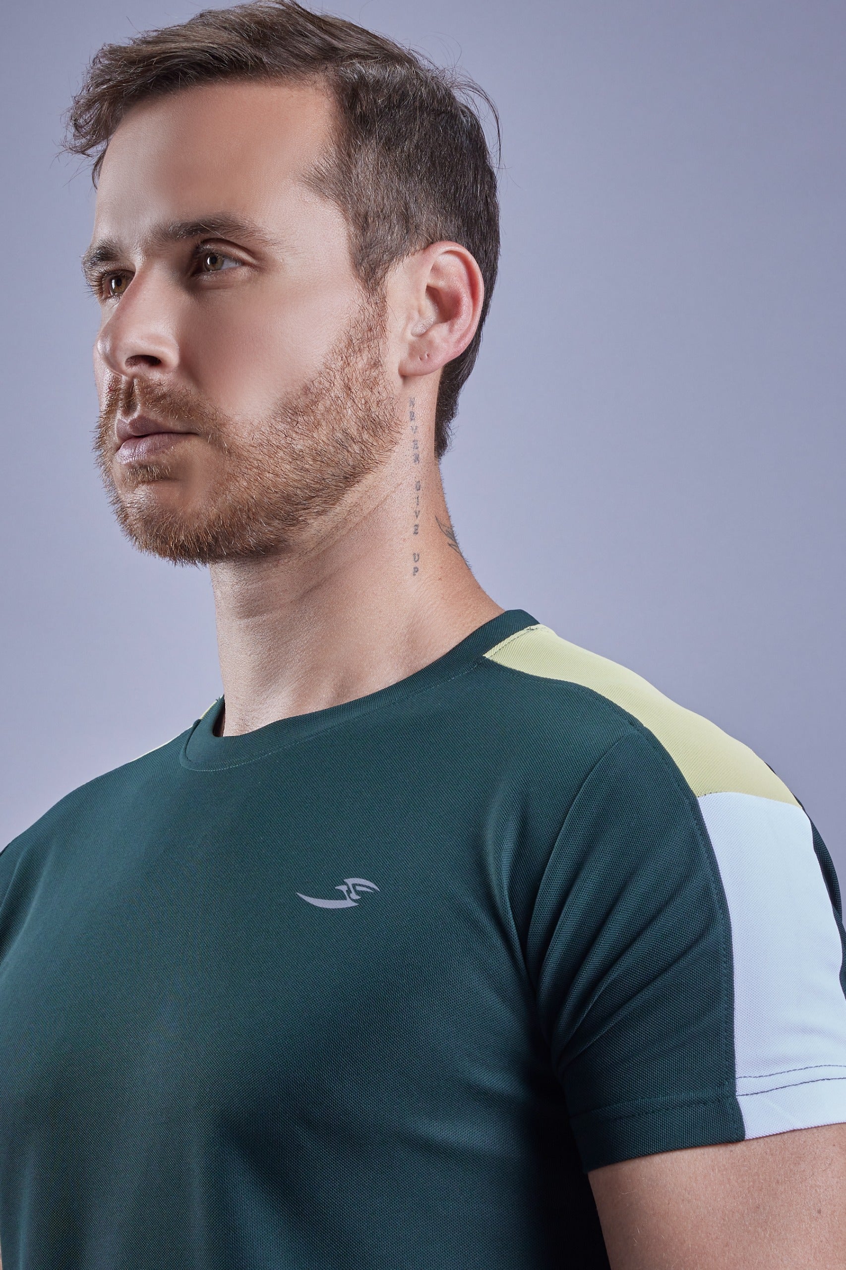 Men's Colorblock Crew Neck T-shirt (PK 309)