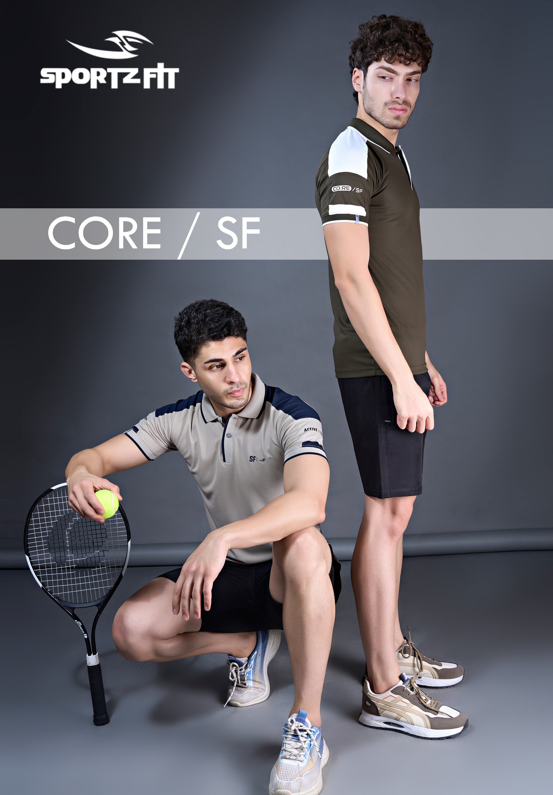 Men's Expo Matty Colour Block Polo (6418)